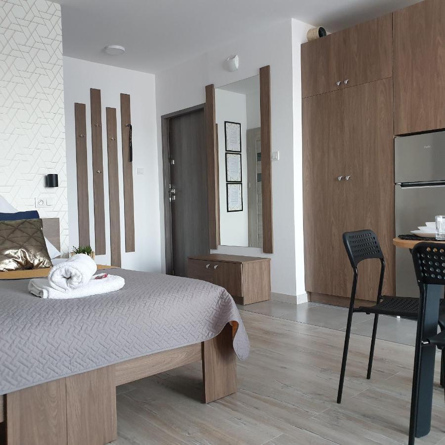 شقة Q Apart Coral - Studio, Manufaktura, Parking Gratis, Tv Max, Fv, Gwarancja Zadowolenia وودج المظهر الخارجي الصورة