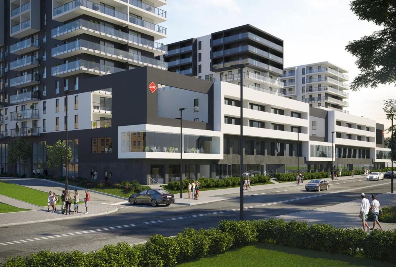 شقة Q Apart Coral - Studio, Manufaktura, Parking Gratis, Tv Max, Fv, Gwarancja Zadowolenia وودج المظهر الخارجي الصورة