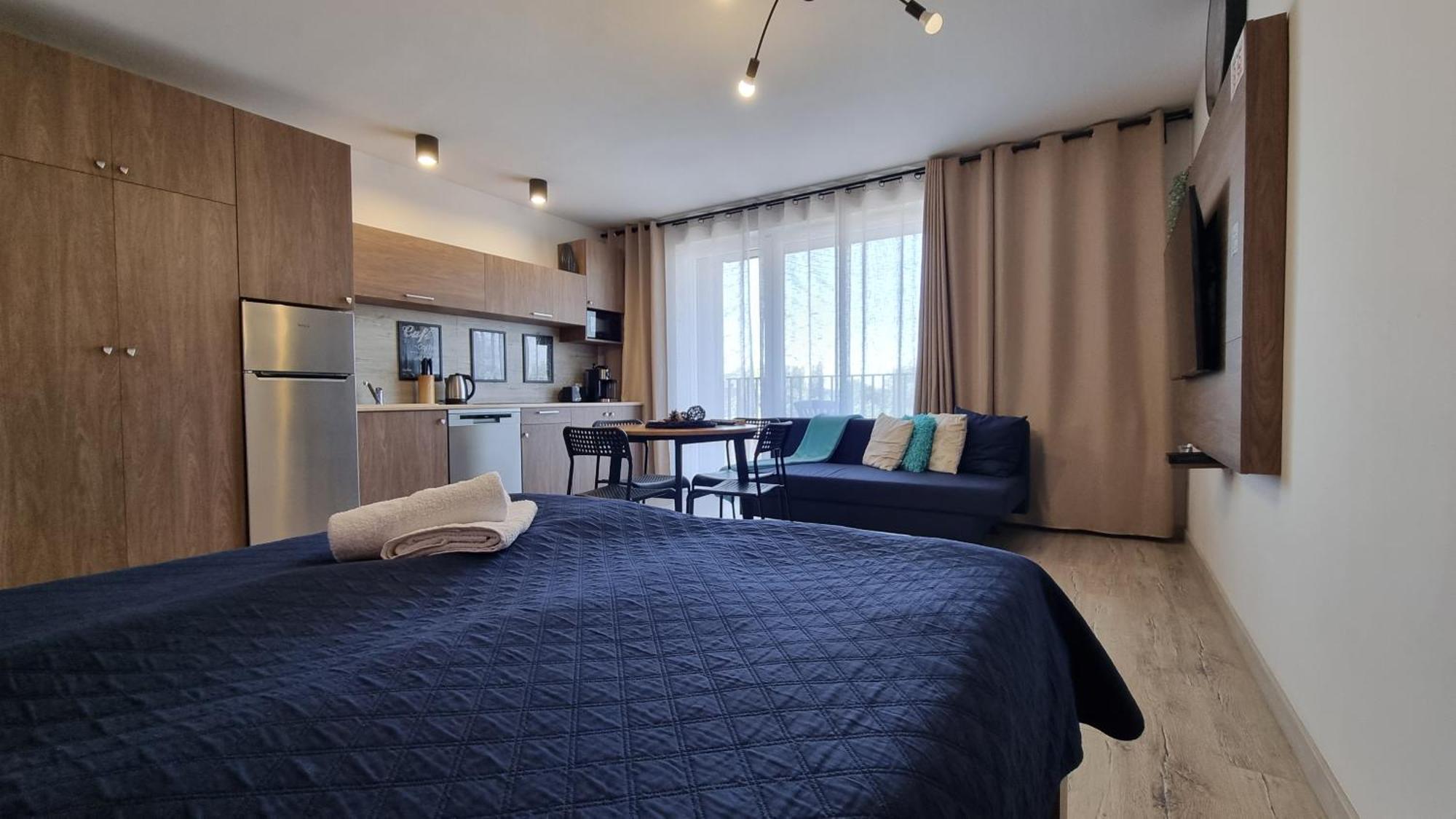 شقة Q Apart Coral - Studio, Manufaktura, Parking Gratis, Tv Max, Fv, Gwarancja Zadowolenia وودج المظهر الخارجي الصورة